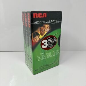 Sealed lot of 3 RCA vhs tapes